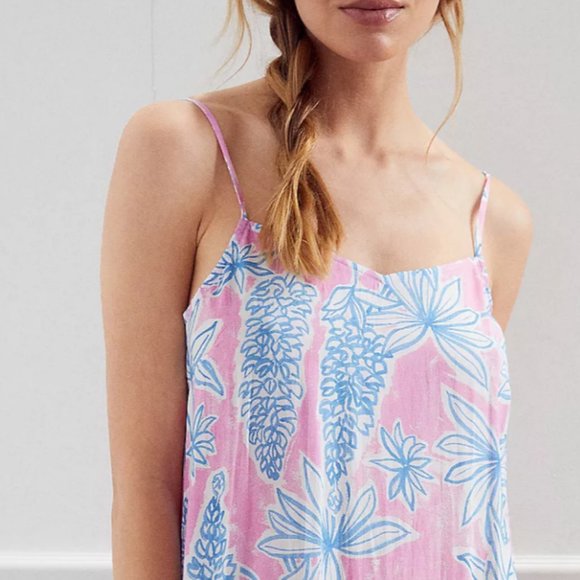 Anthropologie Sisters Gulassa Flounced Floral Mini Dress NWT - Picture 1 of 8